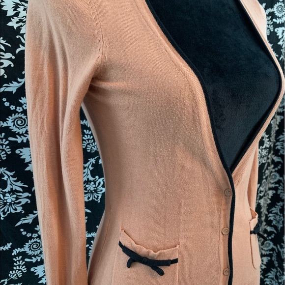 🦇 Vintage H&M Bow Cardigan 🦇 - Picture 4 of 7